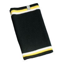 Образец вязанный снуд CUSTOM MERCH, 100% аркил, черный, желтый