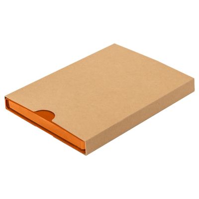 Ежедневник недатированный Pulpy, А5,  оранжевый, кремовый блок в линейку, оранжевый срез-8