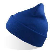 Шапка вязаная  двойная Wind-S, синий