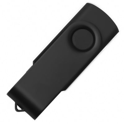 USB flash-карта DOT (8Гб), черный, 5,8х2х1,1см, пластик, металл-0