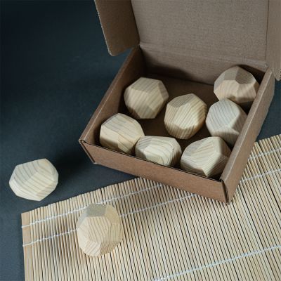 Настольная игра Туми Иши, комплект 9 шт, древесина, светло-коричневый-3