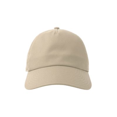 Бейсболка DAD HAT-S FIVE, 5 клиньев, металлическая застежка, бежевый-2