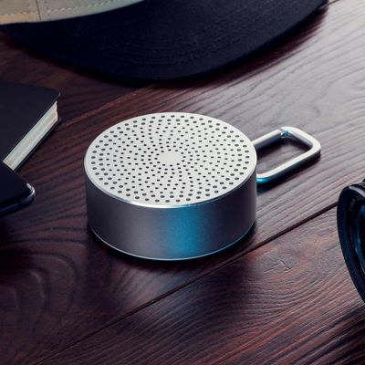 Портативная bluetooth-колонка METAL, серебристый-3