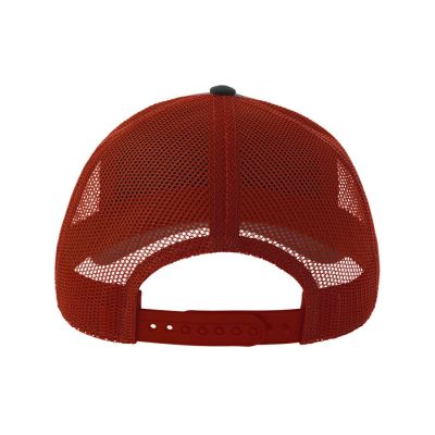Бейсболка RAPPER CANVAS-S, 5 клиньев, пластиковая застёжка, темно-синий, бордовый-3