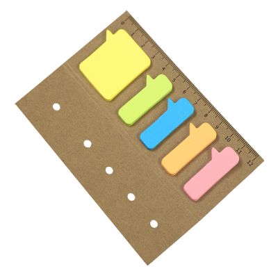 Набор закладок с клеевым краем STICKY, бежевый-1