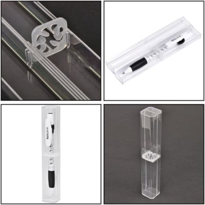 Футляр для одной ручки, прозрачный-6