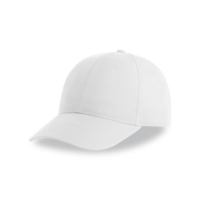 Бейсболка RECY SIX, 6 клиньев, застежка на липучке, белый-0