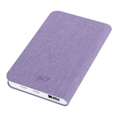 Универсальный аккумулятор 'Provence' (5000mAh),сиреневый,7,5х12,1х1,1см, искусственная кожа-1