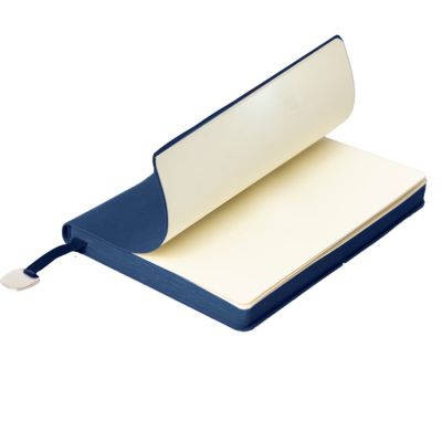 Ежедневник недатированный Fusion, А5, синий, кремовый блок в линейку-4