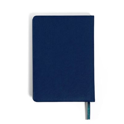 Ежедневник недатированный Duncan, формат А5,  в линейку, темно-синий-2