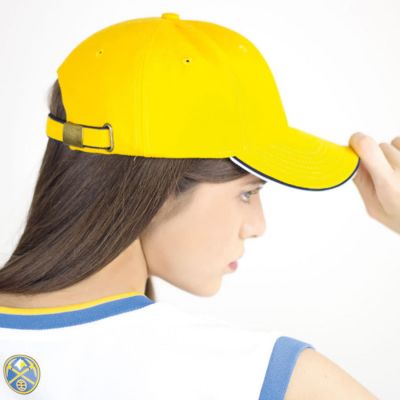 Бейсболка PILOT PIPING SANDWICH, 6 клиньев,  металлическая застежка, желтый-2