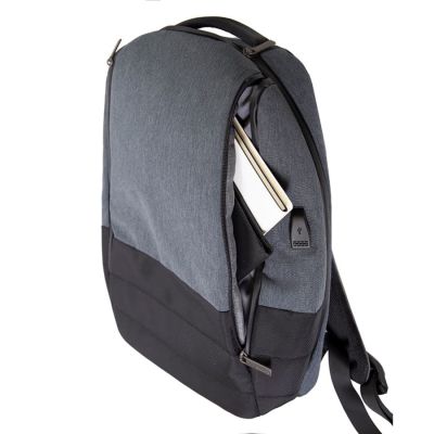 Рюкзак GRAN c RFID защитой, темно-серый, черный-4