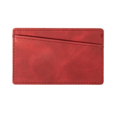 Чехол для карт/картхолдер Luma, с 2 отделениями, красный-1