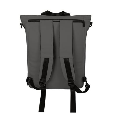 Рюкзак'Shop', серый, 42 х 39 х 13 см, 100% полиуретан-2