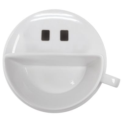 Чайная пара 'Смайл' в подарочной упаковке, белый-2