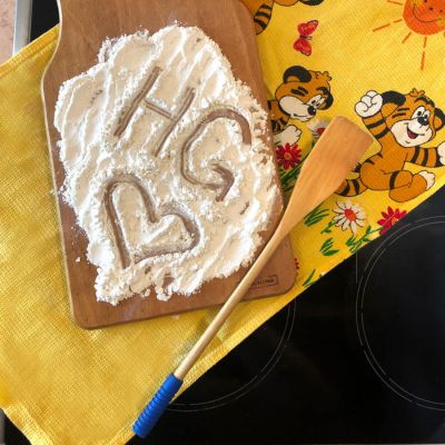 Комплект лопаток KUSINA, 11х32х1 см, дерево, бежевый-3