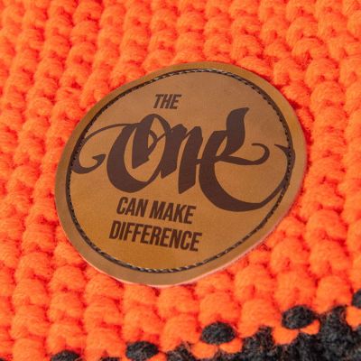 Шапка PEAK, черный, розовый-4