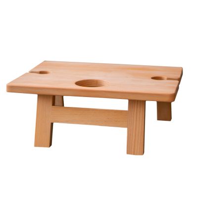 Винный стол, 40х29,5х16см, бук, светло-коричневый-0