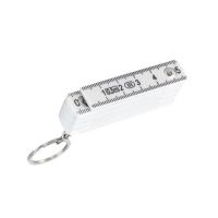 Брелок с рулеткой TEMBEL, белый