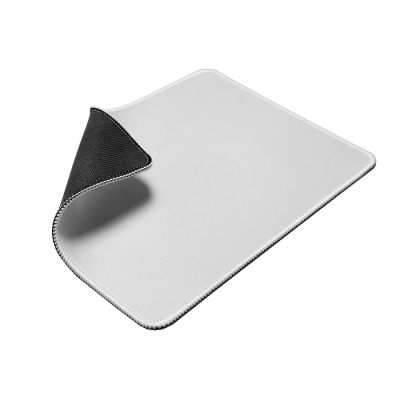 Коврик для мыши GLIDE S, 26*21*0,3см, прошитый край, белый-0