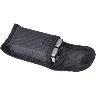 Мультиинструмент 'ЭВЕРЕСТ' в чехле на ремень и подарочной коробке, серебристый, черный-2