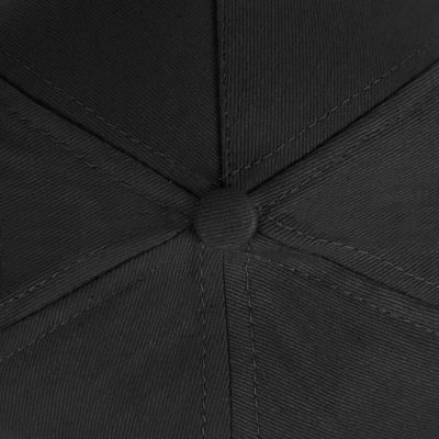 Бейсболка HIT, 5 клиньев, застежка на липучке, черный-5