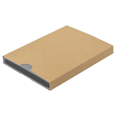 Ежедневник недатированный Pulpy, А5,  светло-серый, кремовый блок в линейку, светло-серый срез-8