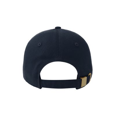 Бейсболка DAD HAT-S, 5 клиньев, металлическая застежка, темно-синий-3
