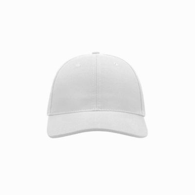 Бейсболка LIBERTY SIX, 6 клиньев, застежка на липучке, белый-4