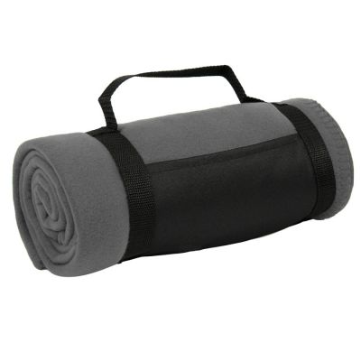 Плед COLOR, 130х150 см, флис 200 гр/м2, серый-0