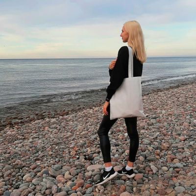 Сумка для покупок FRILEND из rPET/рециклированного полиэстера, розовый-9