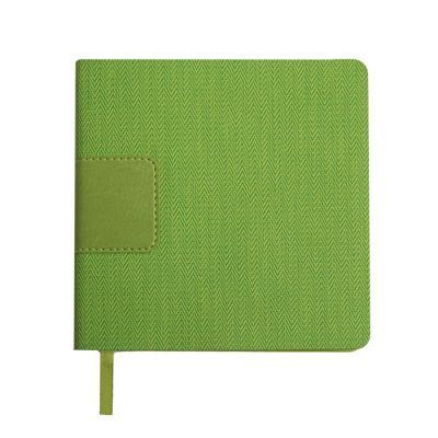 Ежедневник недатированный Scotty, А5-,  зеленое яблоко, кремовый блок, без обреза-1