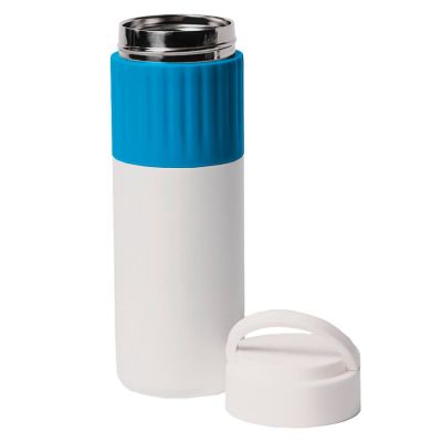 Термос TURBO, 500 мл, белый, голубой-1