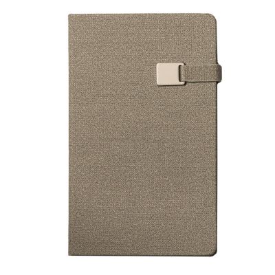 Ежедневник недатированный Linnie, формат А5,в линейку, серый-1