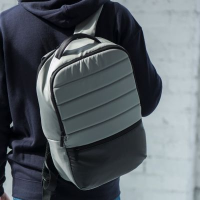 Рюкзак STIAN, серый, черный-7