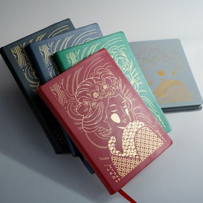 Бизнес-блокнот LADY, формат А5, черный, блок в клетку-8