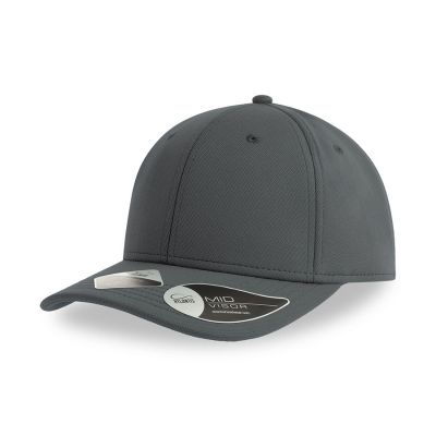Бейсболка SKYE, 6 клиньев, застежка липучка, серый-0