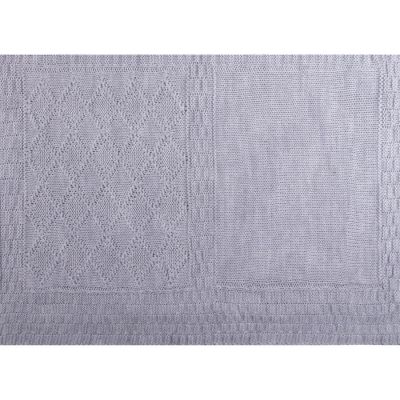 Плед LYKKE MAXI, серый, шерсть 30%, акрил 70%, 180*200 см-1