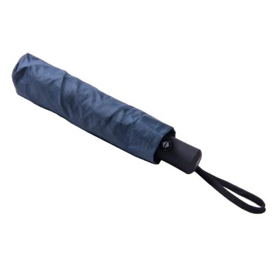 Зонт LONDON складной, автомат; темно-синий; D=100 см; 100% полиэстер-1