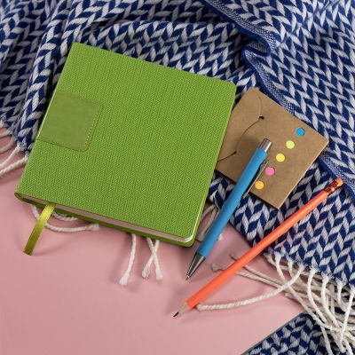 Ежедневник недатированный Scotty, А5-,  оранжевый, кремовый блок, без обреза-9