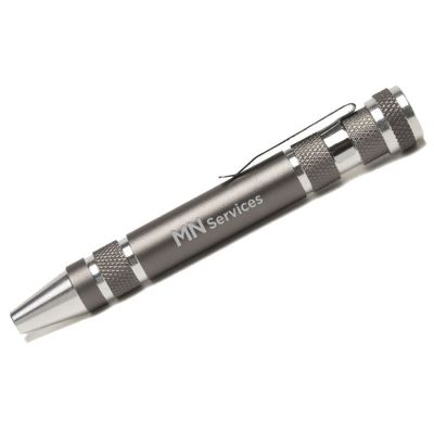 Набор из 8 отверток MULTIPEN, серый-0