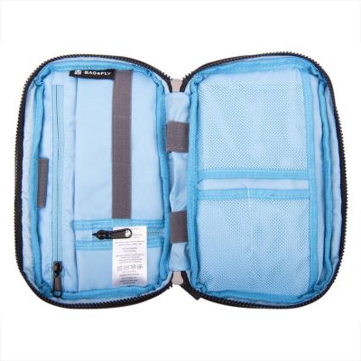 Органайзер для аксессуаров CORE, тёмно-серый, голубой-4