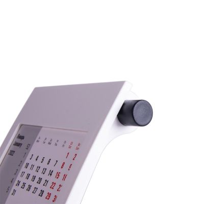 Календарь настольный на 2 года; сетка 26-27, черный, белый-3