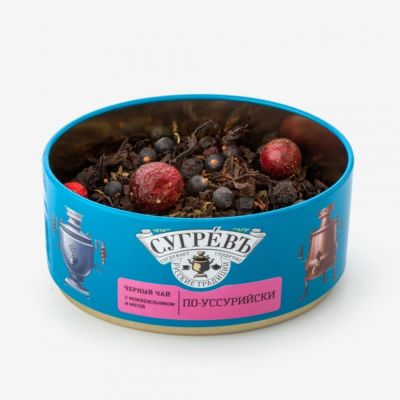 Подарочный набор СУГРЕВЪ «Россия» с чаем и леденцами, разные цвета-2
