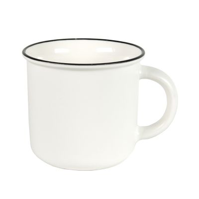 Кружка MATTI, белый, черный-2