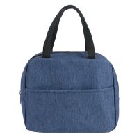Термосумка 'EAT', т.синий меланж, 24 x 21 x 12 см, полиэстер 300D, темно-синий