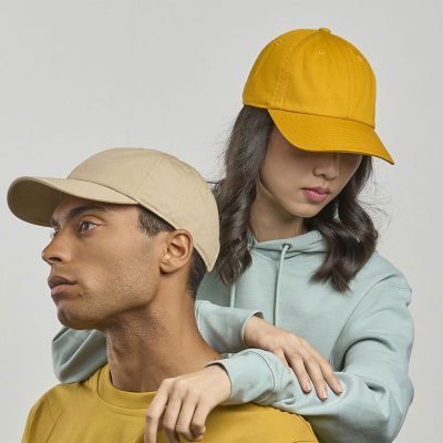 Бейсболка DAD HAT-S, 6 клиньев, металлическая застежка, оливковый-3
