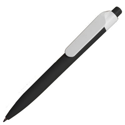 Ручка шариковая N16 soft touch, черный-0