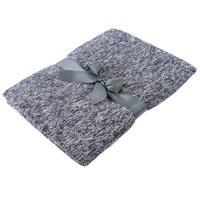 Подарочный набор HOLIDAY: плед, кружка, шар новогодний, коробка; синий-5