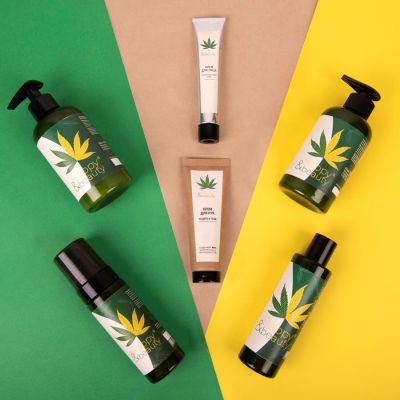 Тоник для лица Hydrop с маслом конопли и зелёным чаем, 200 мл, зеленый-2